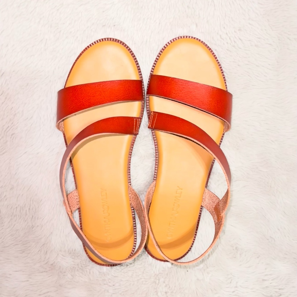 Cynthia Rowley Brown and Tan Sandals